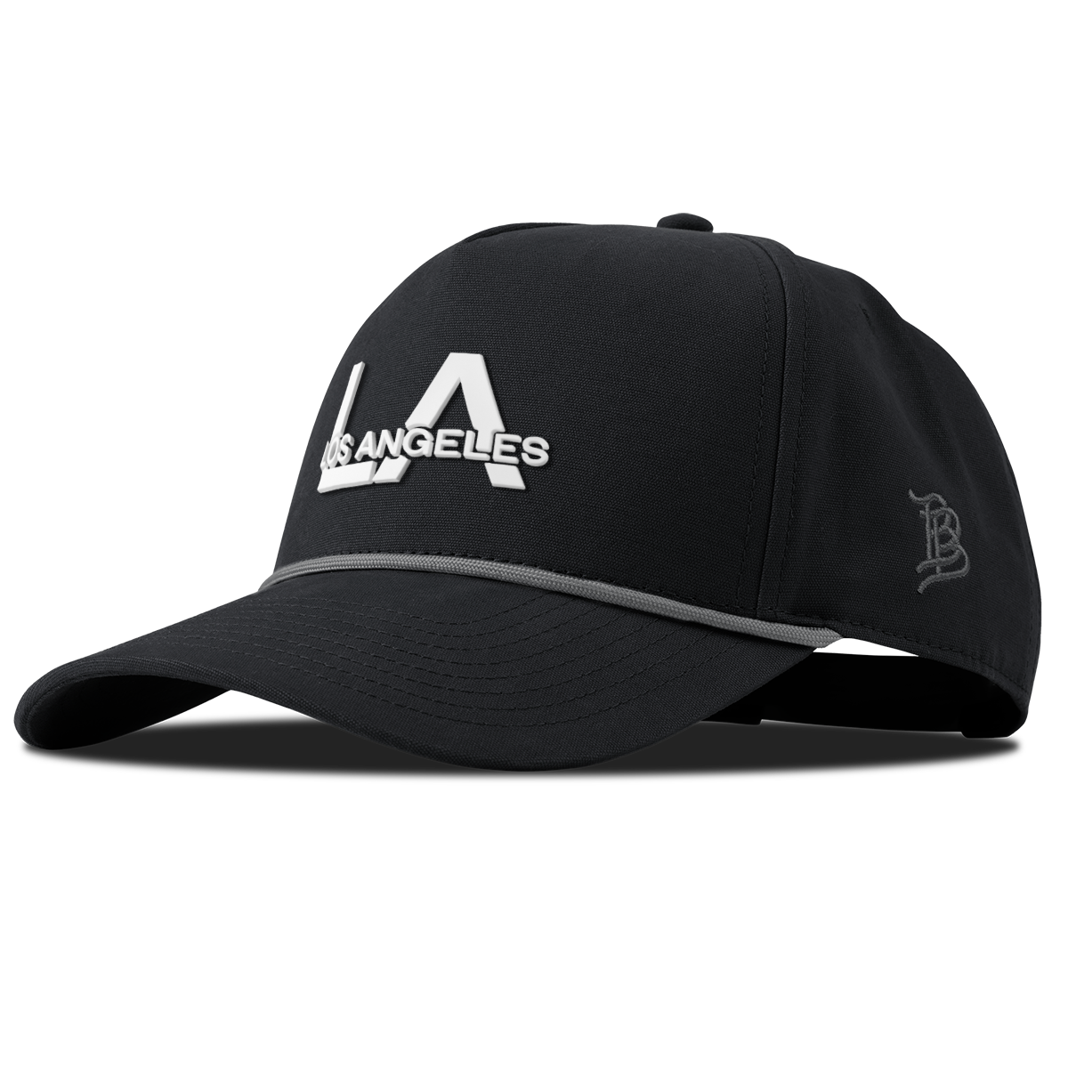 City Block Los Angeles Canvas 5 Panel Rope Vintage Black