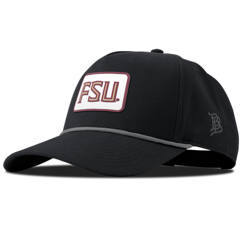 Florida State University "FSU Badge" Curved Canvas 5 Panel Rope Vintage Black