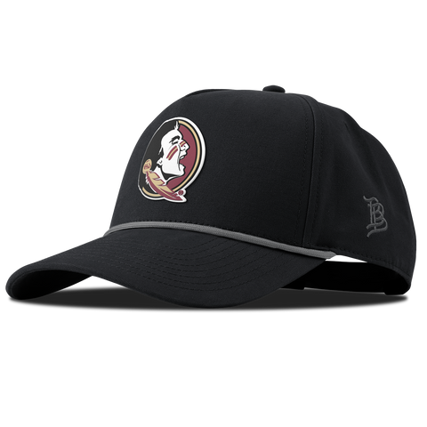 Florida State University "FSU Team Logo" Curved Canvas 5 Panel Rope Vintage Black