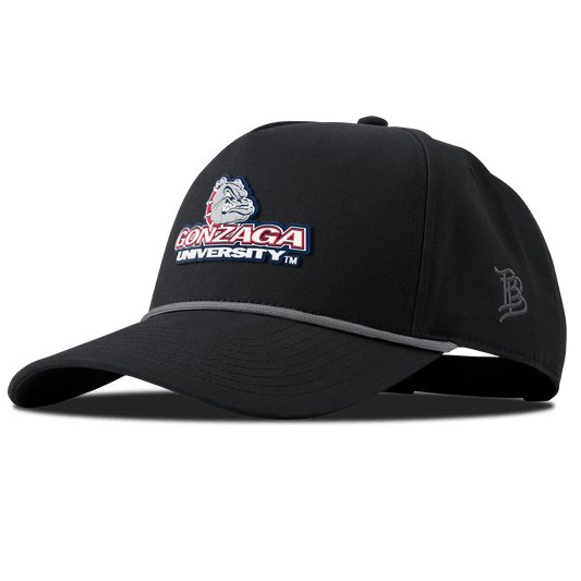 Gonzaga University "Gonzaga Team Logo" Curved Canvas 5 Panel Rope Vintage Black