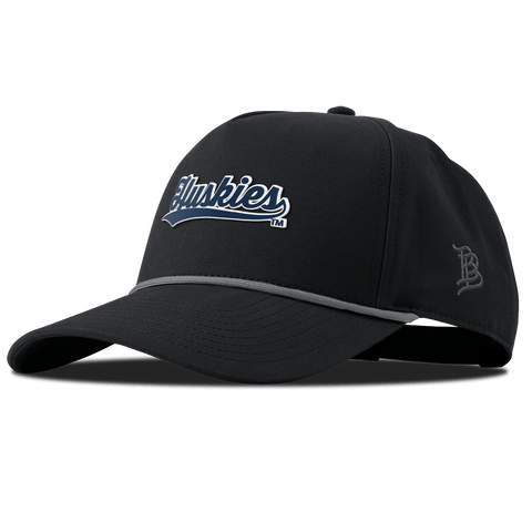 University of Connecticut "Huskies Script" Curved Canvas 5 Panel Rope Vintage Black