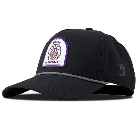 Louisiana State University "LSU Basketball" Curved Canvas 5 Panel Rope Vintage Black