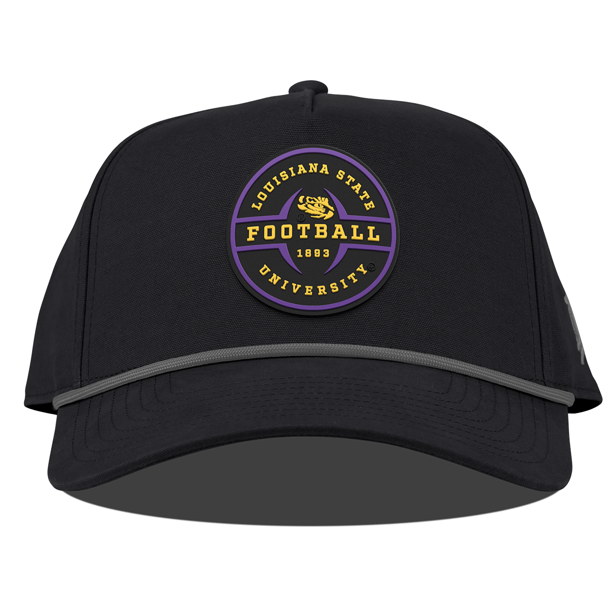 Louisiana State University "LSU Football Legacy" Curved Canvas 5 Panel Rope Vintage Black