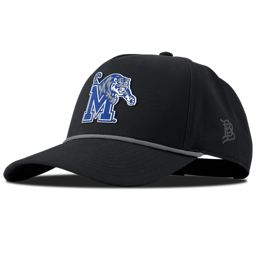 University of Memphis "Memphis Team Logo" Curved Canvas 5 Panel Rope Vintage Black