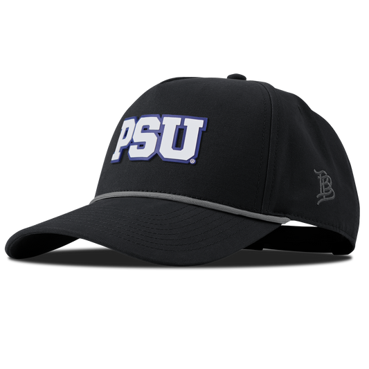 Pennsylvania State University "Penn State Block" Curved Canvas 5 Panel Rope Vintage Black