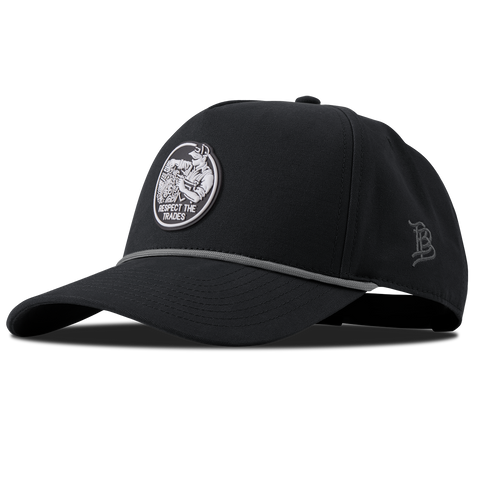 Respect The Trades Mechanic Canvas 5 Panel Rope Vintage Black
