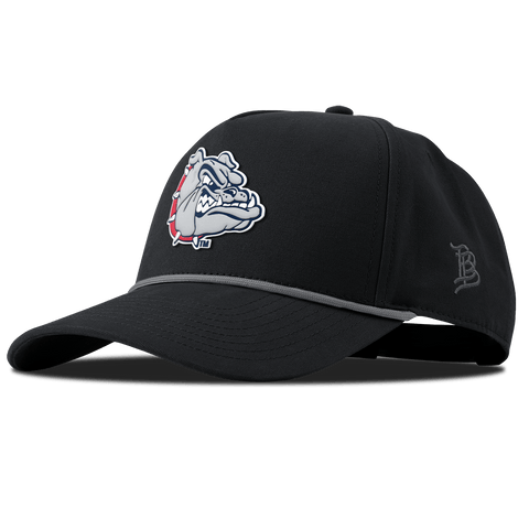 Gonzaga University "Spike The Bulldog" Curved Canvas 5 Panel Rope Vintage Black