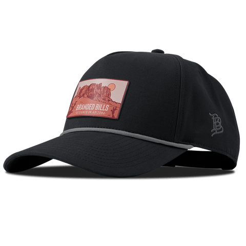 Superstitions Canvas 5 Panel Rope Vintage Black
