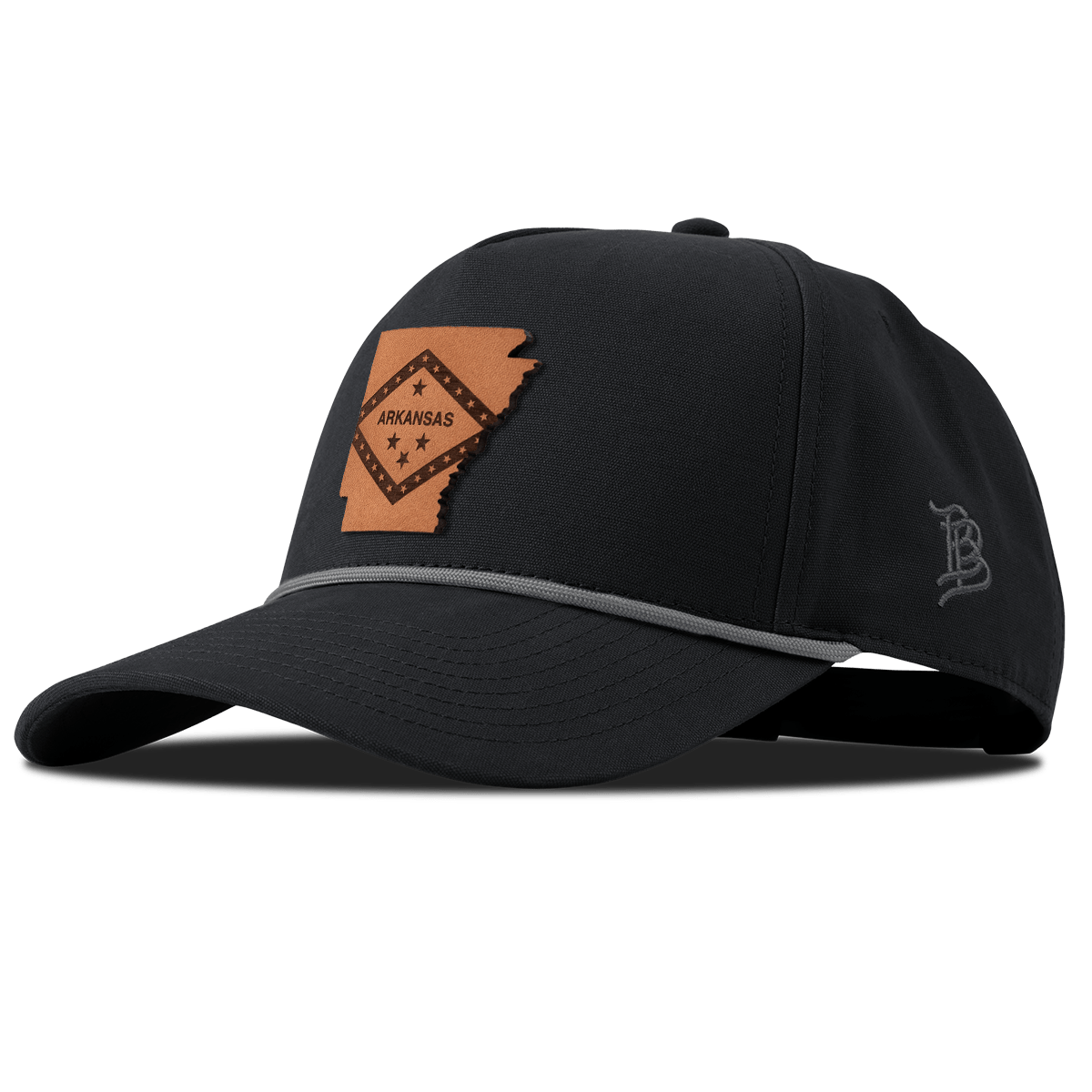 Arkansas 25 Canvas 5 Panel Rope Vintage Black
