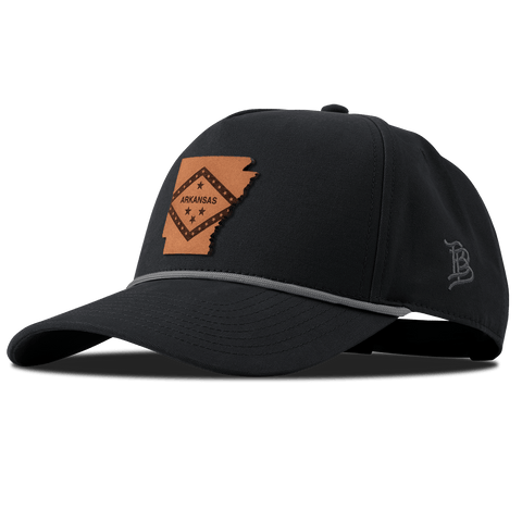 Arkansas 25 Canvas 5 Panel Rope Vintage Black