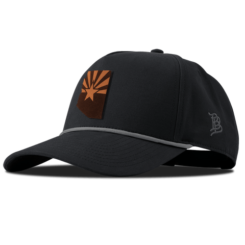Arizona 48 Canvas 5 Panel Rope Vintage Black
