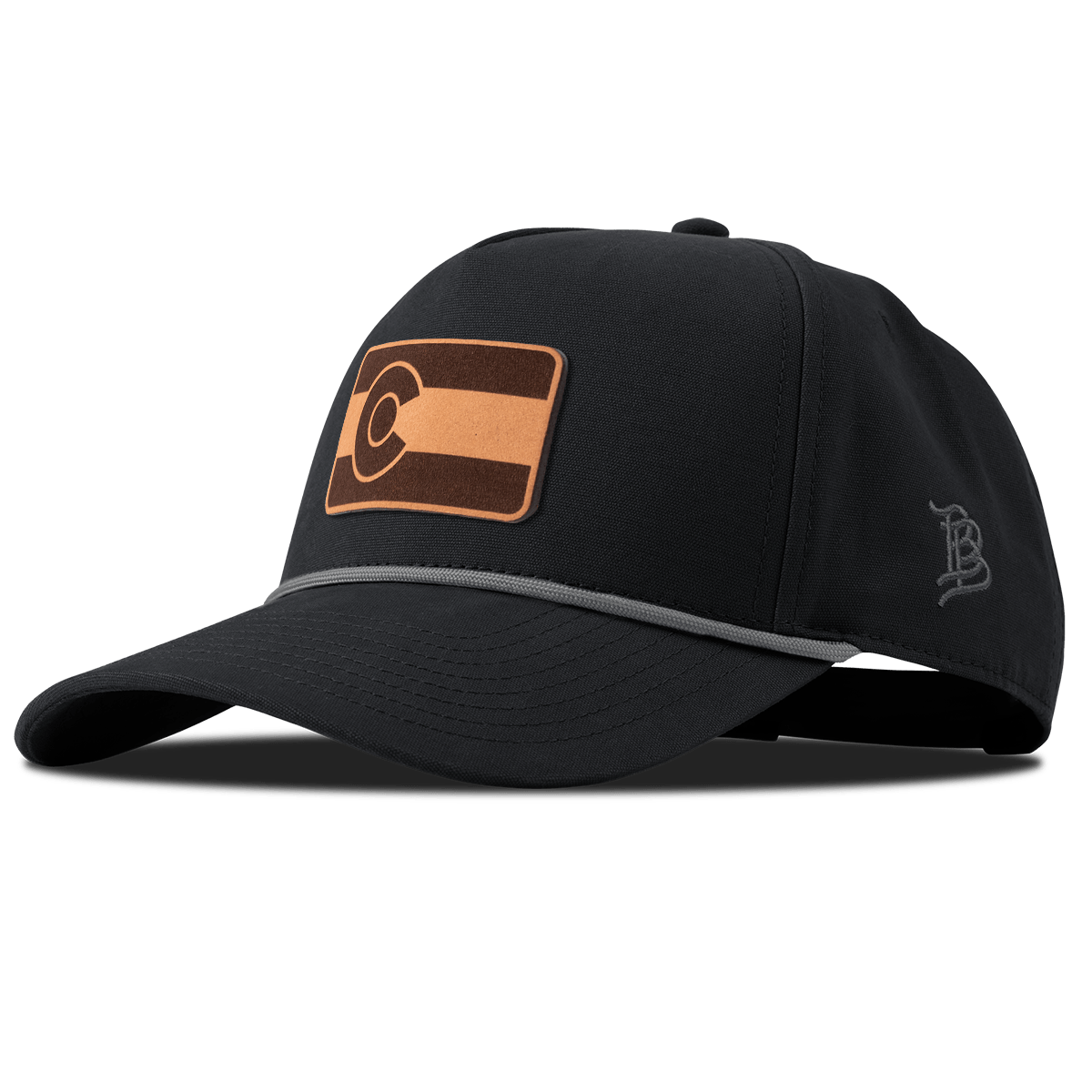 Colorado 38 Canvas 5 Panel Rope Vintage Black