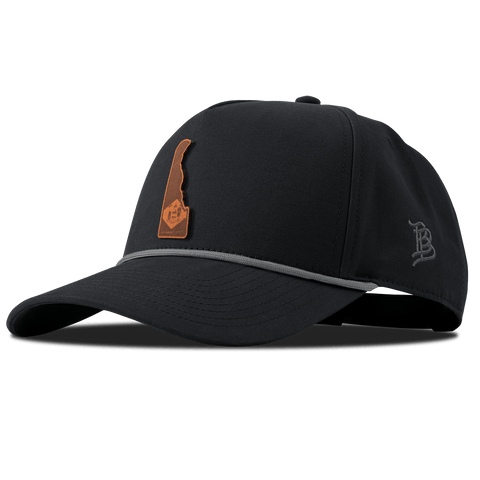 Delaware 1 Canvas 5 Panel Rope Vintage Black