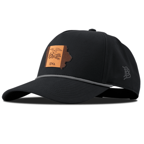 Iowa 29 Canvas 5 Panel Rope Vintage Black