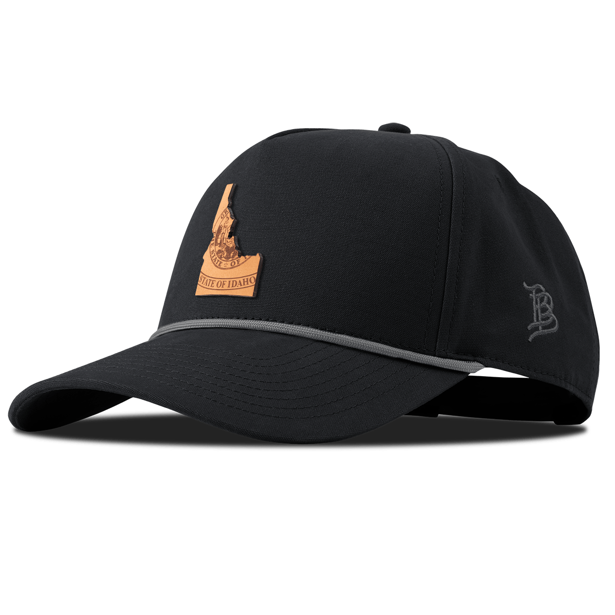 Idaho 43 Canvas 5 Panel Rope Vintage Black