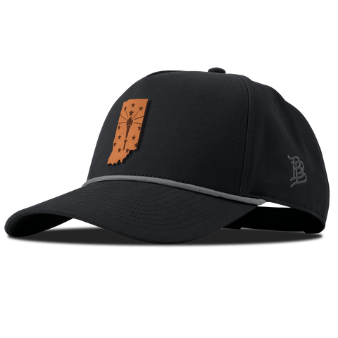 Indiana 19  Canvas 5 Panel Rope Vintage Black