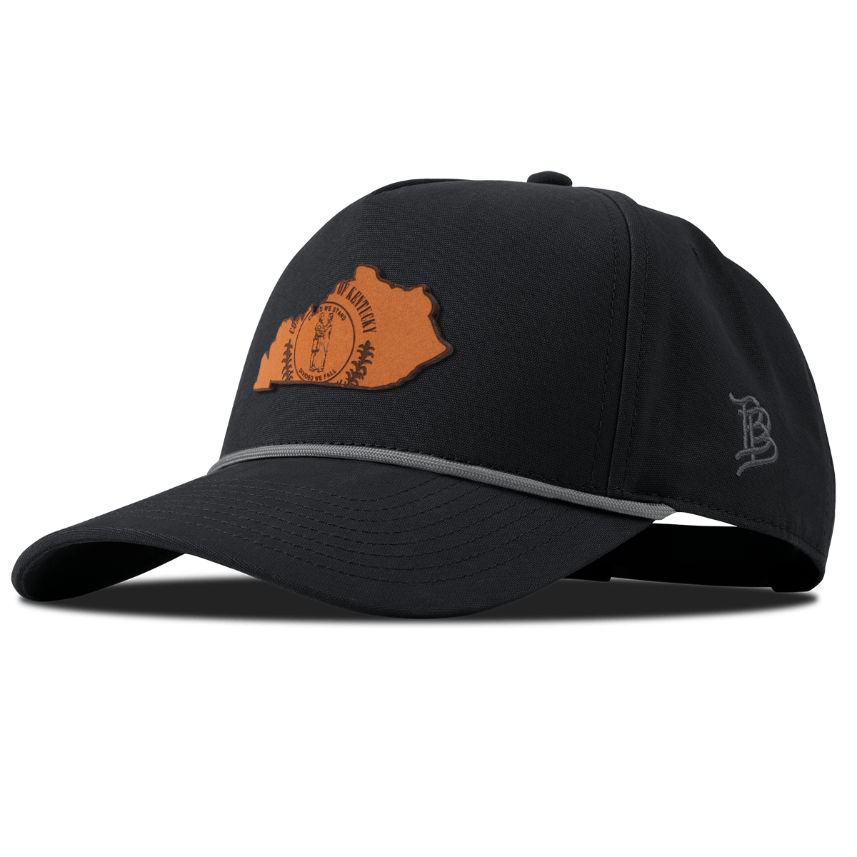 Kentucky 15 Canvas 5 Panel Rope Vintage Black
