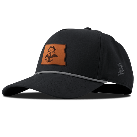 North Dakota 39 Canvas 5 Panel Rope Vintage Black