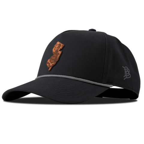 New Jersey 3 Canvas 5 Panel Rope Vintage Black
