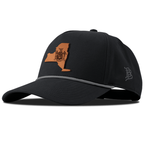 New York 11 Canvas 5 Panel Rope Vintage Black