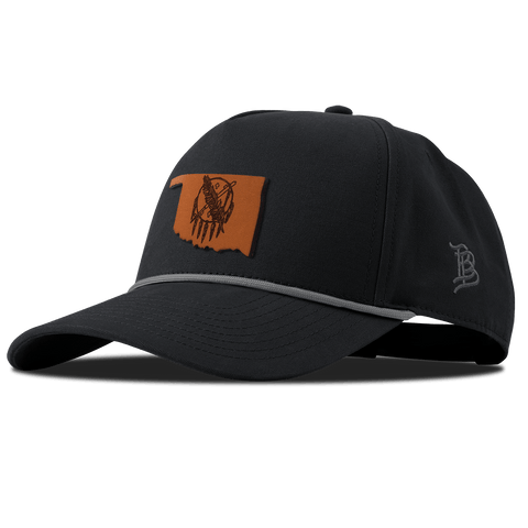 Oklahoma 46 Canvas 5 Panel Rope Vintage Black