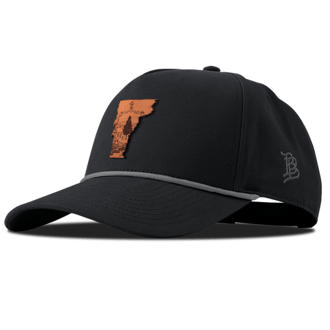 Vermont 14 Canvas 5 Panel Rope Vintage Black