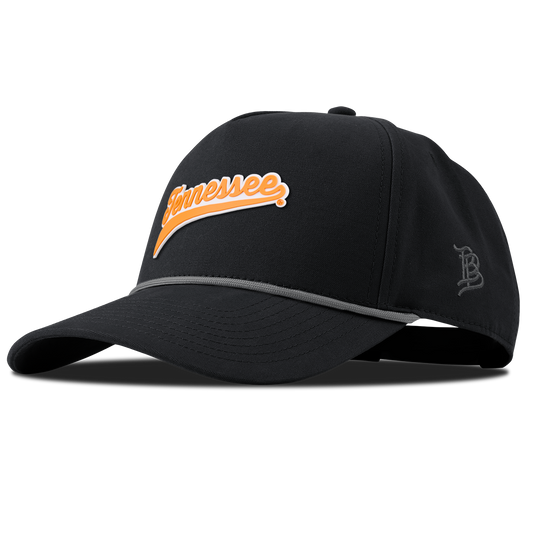 University of Tennessee "Tennessee Script" Curved Canvas 5 Panel Rope Vintage Black