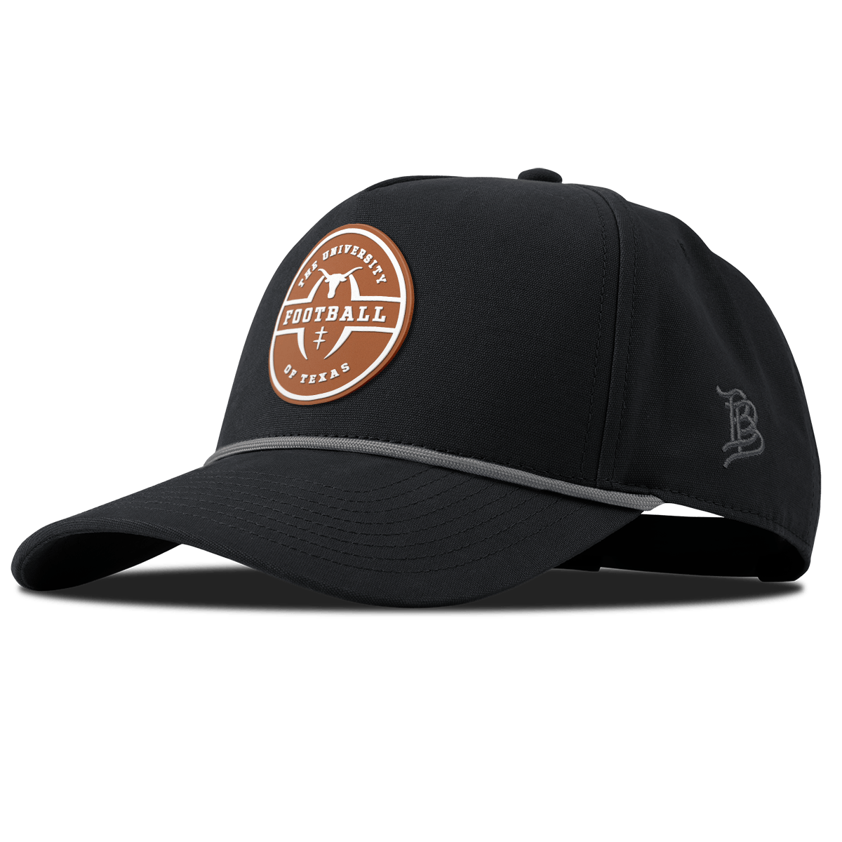 University of Texas "Texas Football Legacy" Legacy Curved Canvas 5 Panel Rope Vintage Black