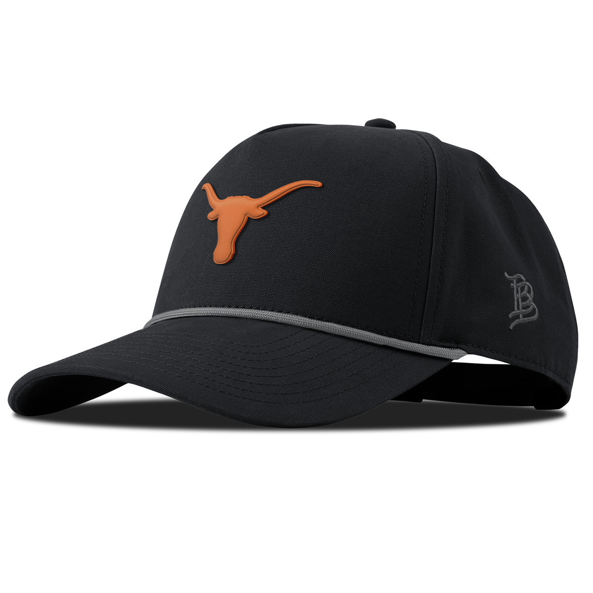 University of Texas "Texas Longhorn" Curved Canvas 5 Panel Rope Vintage Black