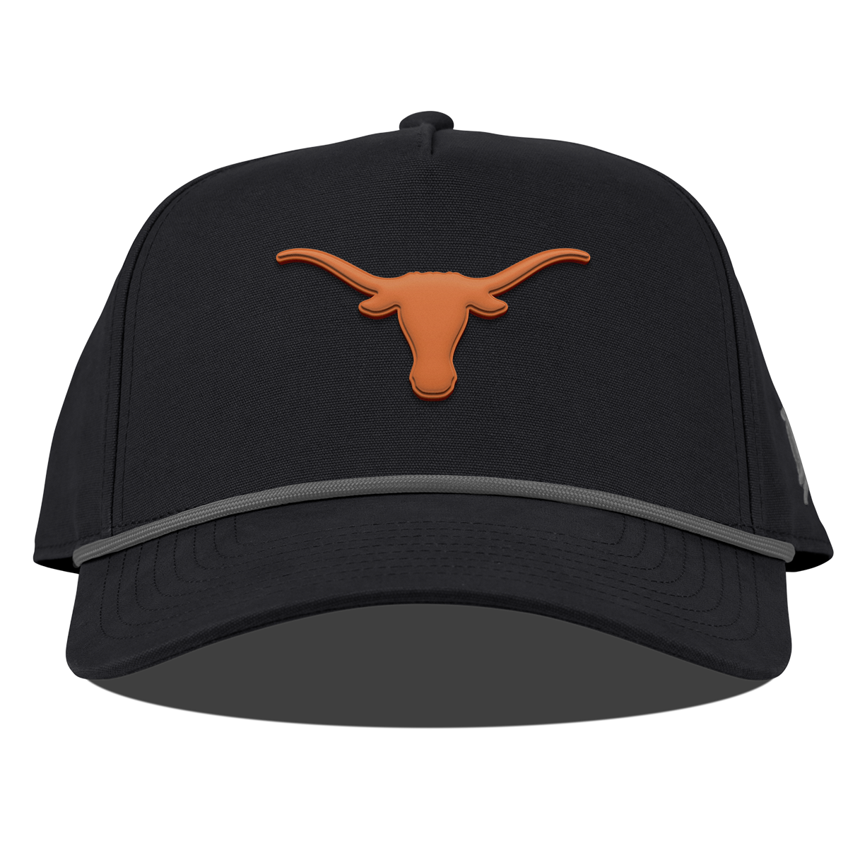 University of Texas "Texas Longhorn" Curved Canvas 5 Panel Rope Vintage Black