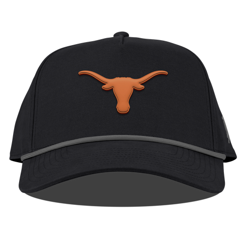 University of Texas "Texas Longhorn" Curved Canvas 5 Panel Rope Vintage Black
