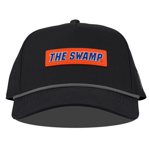 University of Florida "The Swamp" Curved Canvas 5 Panel Rope Vintage Black