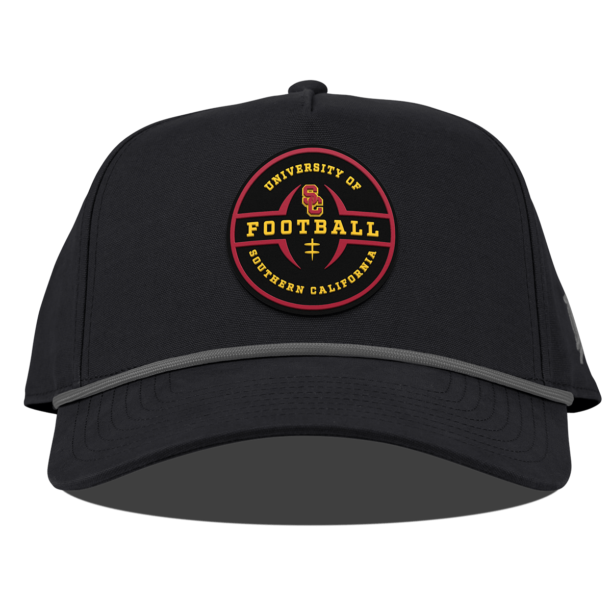 University of Southern California "USC Football Legacy" Curved Canvas 5 Panel Rope Vintage Black