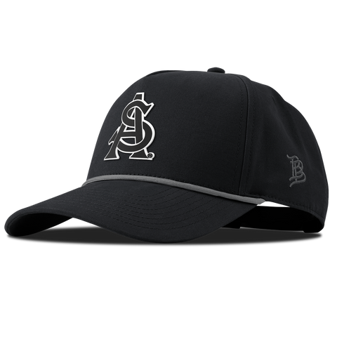 Arizona State University "Vintage ASU Team Logo" Curved Canvas 5 Panel Rope Vintage Black