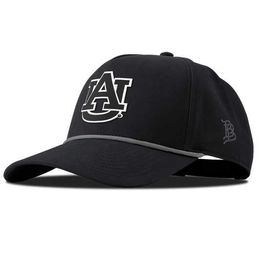 Auburn University "Vintage Auburn Team Logo" Curved Canvas 5 Panel Rope Vintage Black