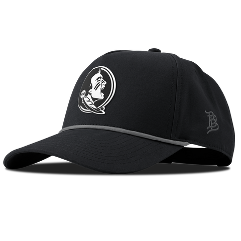 Florida State University "Vintage FSU Team Logo" Curved Canvas 5 Panel Rope Vintage Black