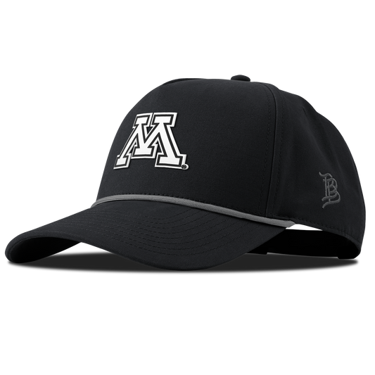 University of Minnesota "Vintage Minnesota Team Logo" Curved Canvas 5 Panel Rope Vintage Black