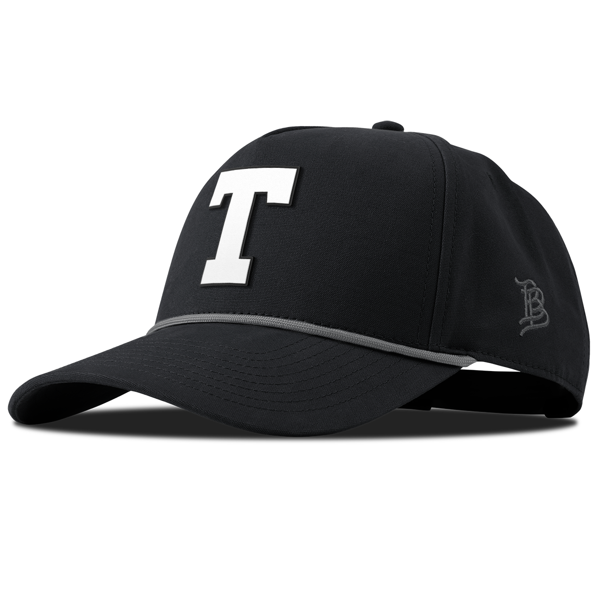 University of Texas "Vintage Texas Team Logo" Curved Canvas 5 Panel Rope Vintage Black