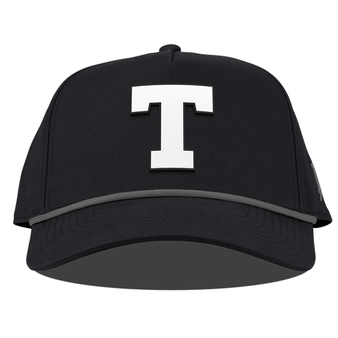 University of Texas "Vintage Texas Team Logo" Curved Canvas 5 Panel Rope Vintage Black