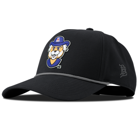 University of Arizona "Wilbur The Wildcat" Curved Canvas 5 Panel Rope Vintage Black