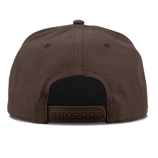 Arizona State University "ASU Desert Series" Curved Canvas 5 Panel Rope Vintage Brown Back