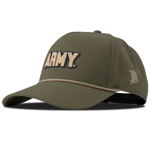 Army "Army West Point Gold Block" Canvas 5 Panel  Rope Vintage Loden