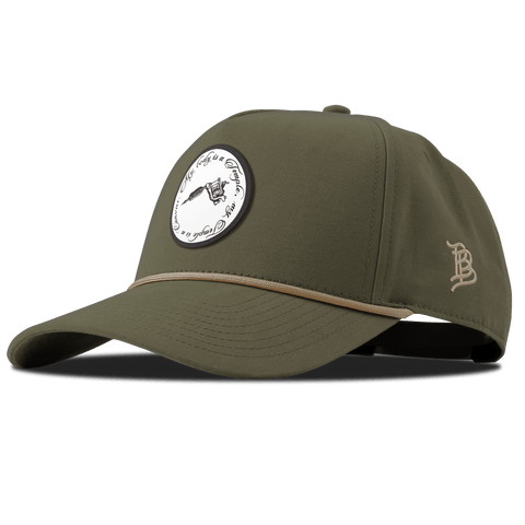 Artist Choice Curved Canvas 5 Panel Rope Vintage Loden