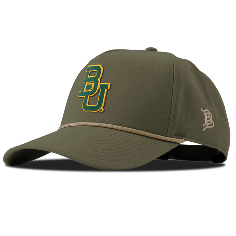 Baylor University "Baylor Team Logo" Curved Canvas 5 Panel Rope Vintage Loden