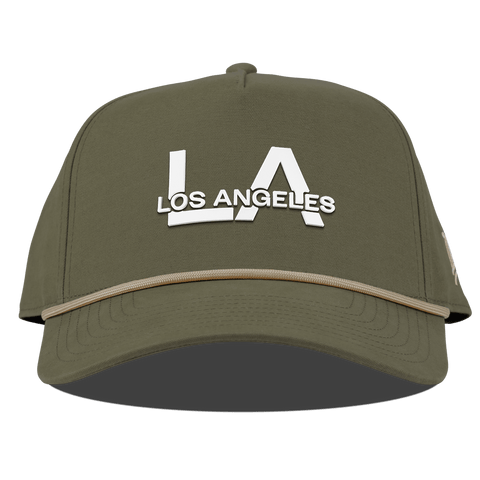 City Block Los Angeles Canvas 5 Panel Rope Vintage Loden