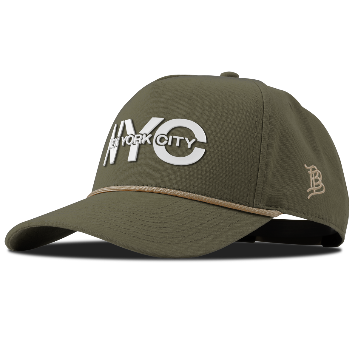 City Block New York Canvas 5 Panel Rope Vintage Loden