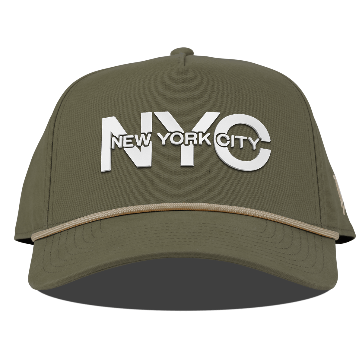 City Block New York Canvas 5 Panel Rope Vintage Loden