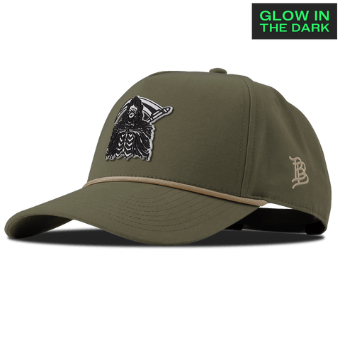 Grim Reaper Glow Curved Canvas 5 Panel Rope Vintage Loden