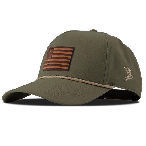 Old Glory Canvas 5 Panel Rope Vintage Loden