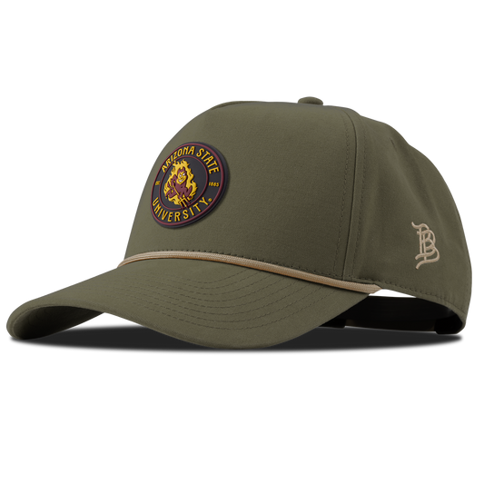 Arizona State University "Sparky's Legacy Dark" Canvas 5 Panel Rope Vintage Loden